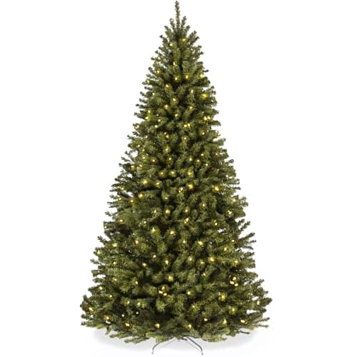 Best Choice Products 9ft Premium Pre-Lit Realistic Spruce
