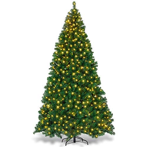 Goplus 9ft Pre-Lit Premium Spruce